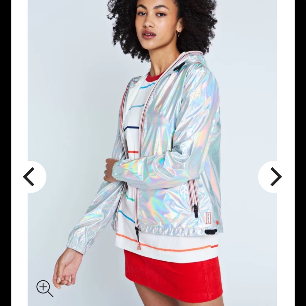 Hunter Silver Iridescent Women's Jacket
